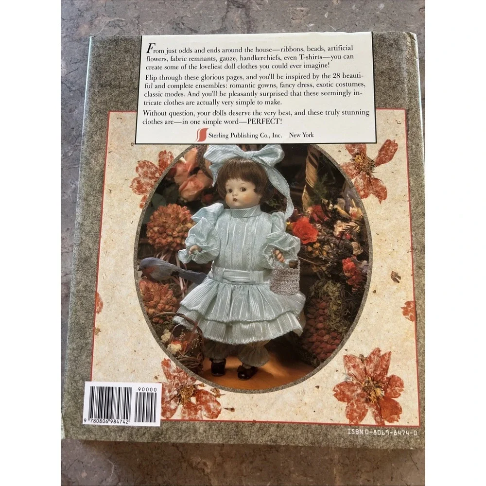 1991 The Perfect Book Of Doll Clothes The Vanessa Ann Collection Hardcover